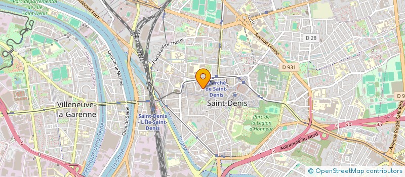 localisation de l'entreprise MACDIF à SAINT-DENIS