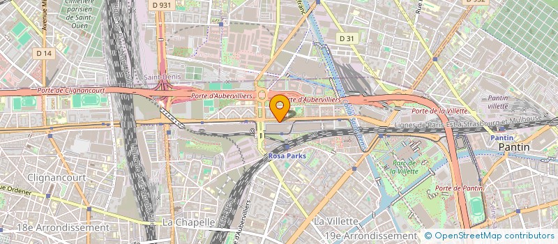 localisation de l'entreprise MACDONALD-PISTENON  PARIS