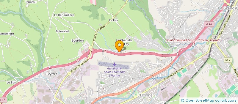 localisation de l'entreprise MACE  L'HORME