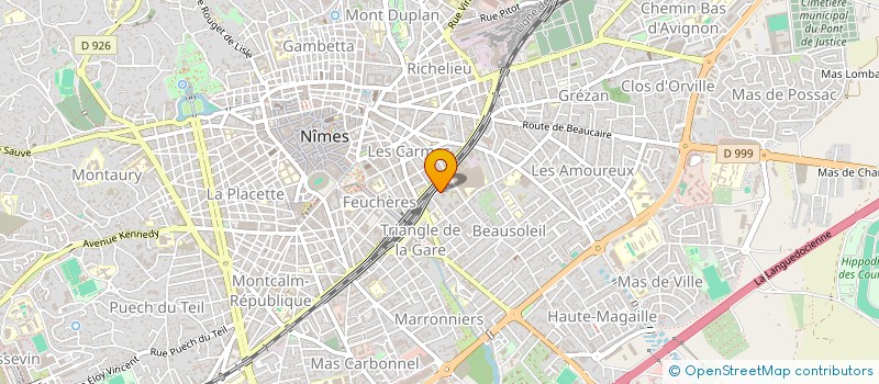 localisation de l'entreprise MACE AND PARTNERS à NIMES