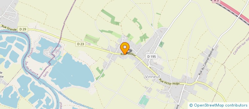 localisation de l'entreprise MACE COUVERTURE  PONT SUR YONNE