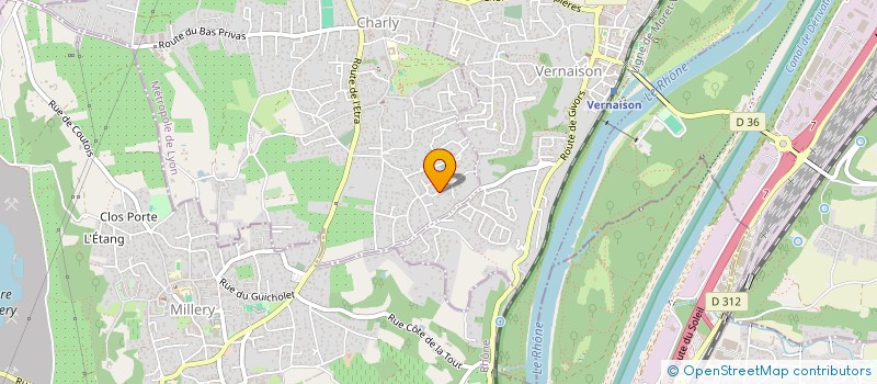 localisation de l'entreprise MACE DES BOHONS  CHARLY