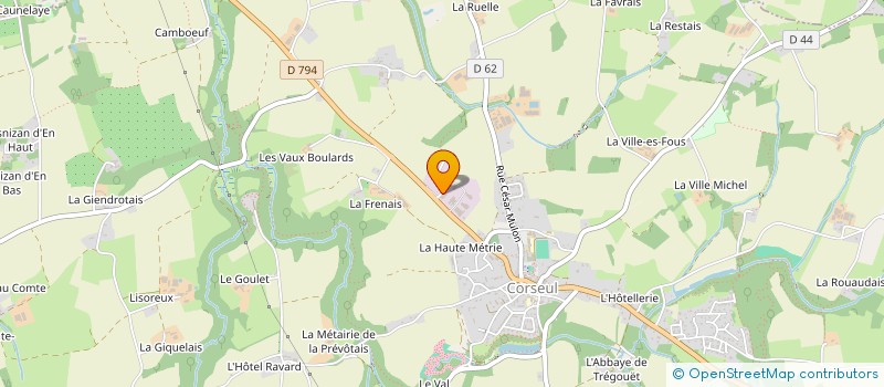 localisation de l'entreprise MACE DIDIER à PLANCOET