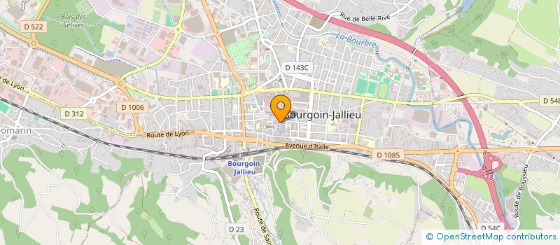 localisation de l'entreprise MACE DIXXON à BOURGOIN-JALLIEU