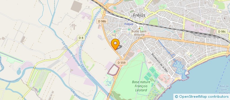 localisation de l'entreprise MACE GARNIER INDIVISION à FREJUS