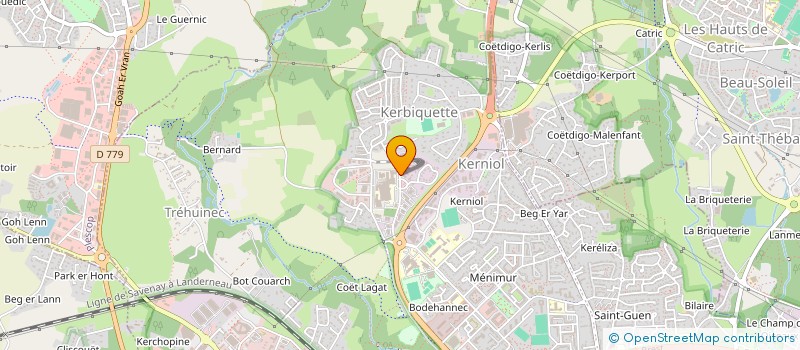 localisation de l'entreprise MACE ORTHOPEDIE à VANNES