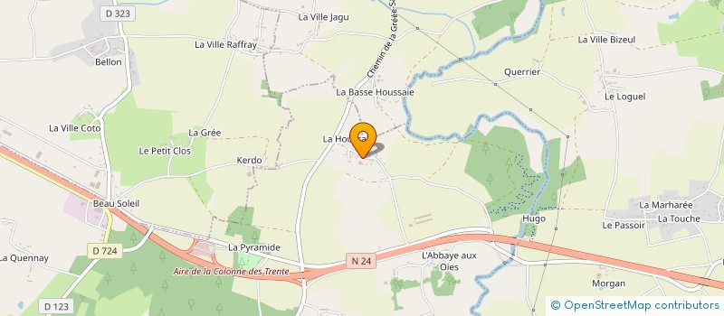 localisation de l'entreprise MACE PEINTURE DECORATION  GUILLAC