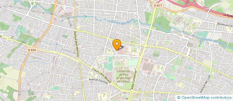 localisation de l'entreprise MACE TRAINER à PAU