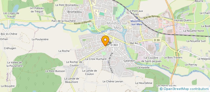 localisation de l'entreprise MACE VAPOT  MONTFORT-SUR-MEU