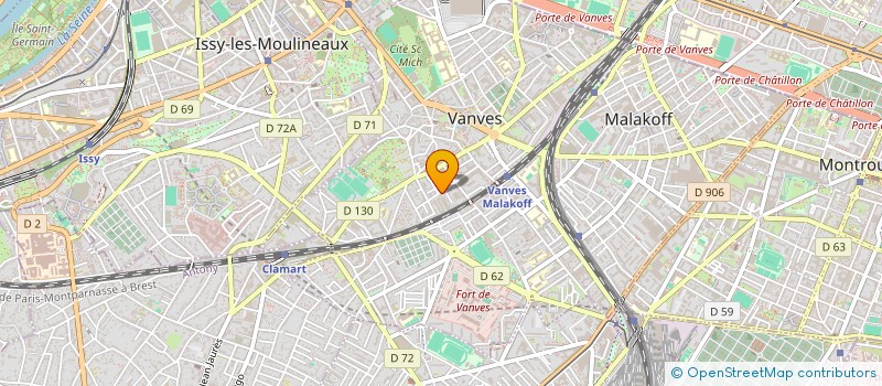 localisation de l'entreprise MACEBA à VANVES
