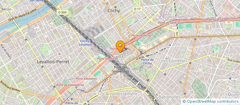 localisation de l'entreprise MACED à PARIS