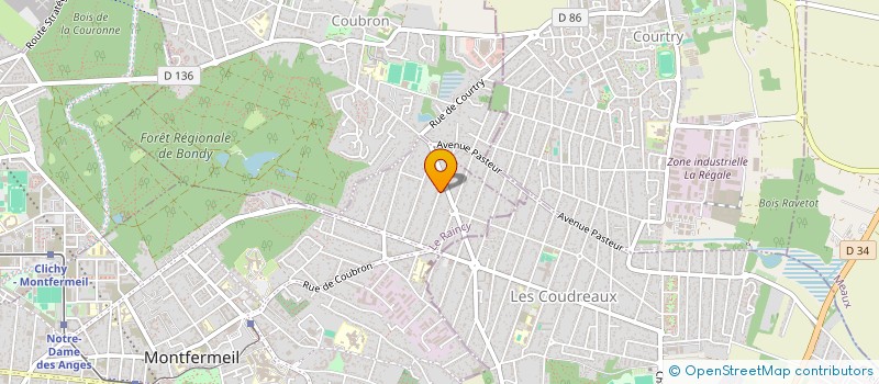 localisation de l'entreprise MACED CONSULTING à MONTFERMEIL