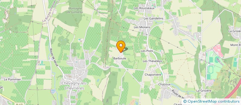 localisation de l'entreprise MACEDO PERRIN  HURIGNY