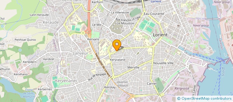 localisation de l'entreprise MACEDOINE  LORIENT