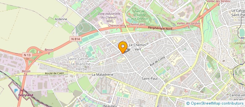 localisation de l'entreprise MACEDOINE à CAEN