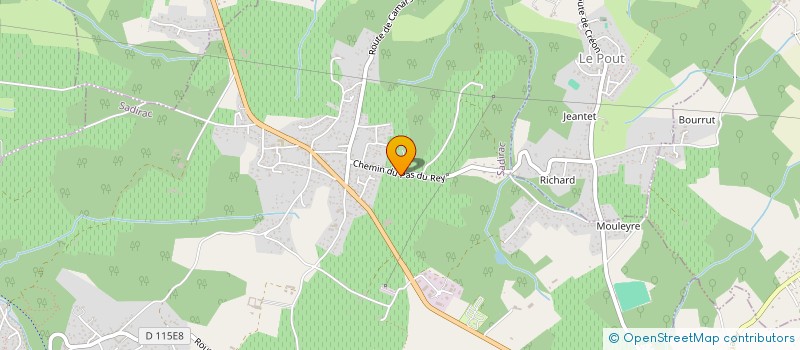 localisation de l'entreprise MACELI-PCS  SADIRAC