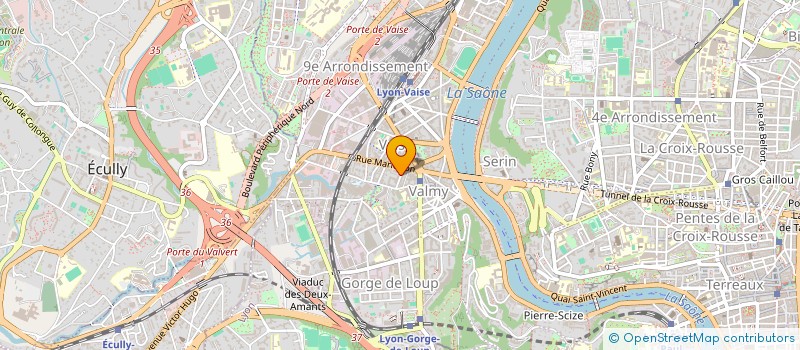 localisation de l'entreprise MACELIO  LYON