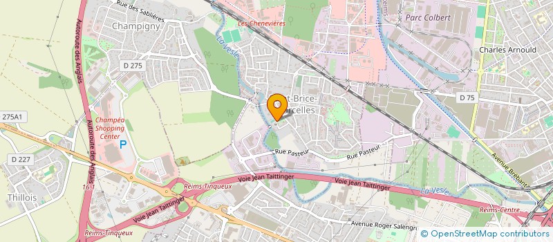 localisation de l'entreprise MACELO  SAINT-BRICE-COURCELLES