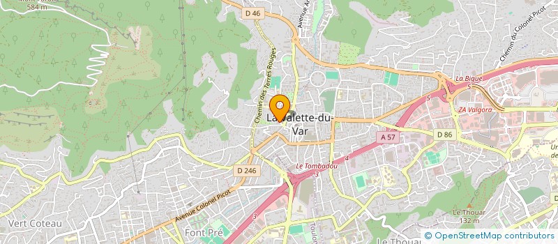 localisation de l'entreprise MACELUC  LA VALETTE-DU-VAR