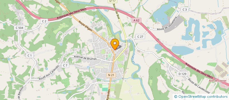 localisation de l'entreprise MACEO  LAYRAC