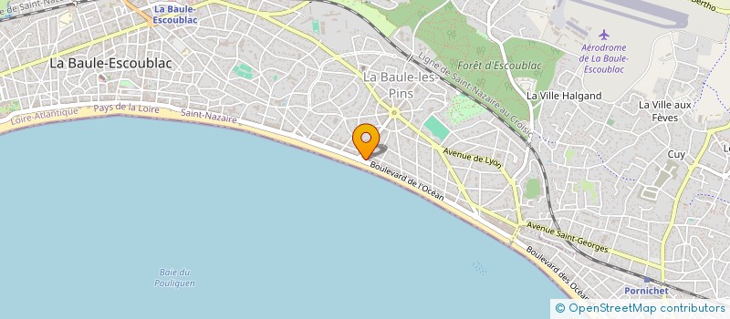 localisation de l'entreprise MACEO à LA BAULE-ESCOUBLAC