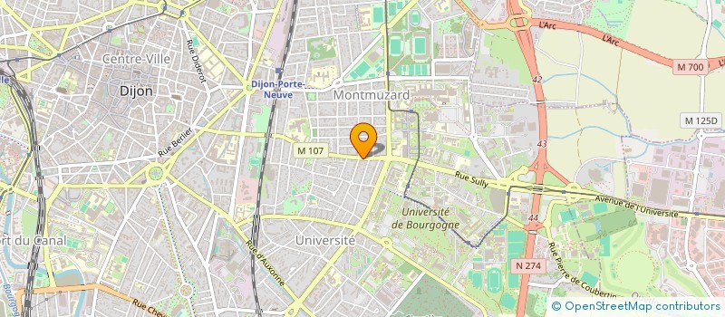 localisation de l'entreprise MACFIX.FR à DIJON