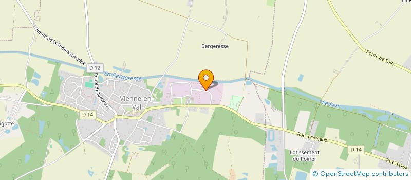 localisation de l'entreprise MACFLY à VIENNE-EN-VAL