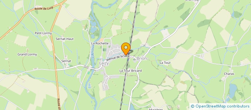 localisation de l'entreprise MACFLY  LAIZY