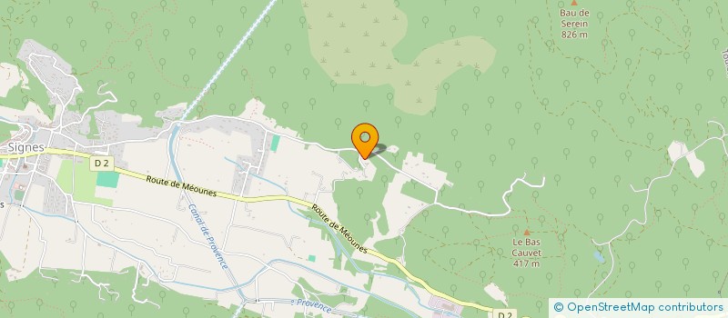 localisation de l'entreprise MACFLY  SIGNES