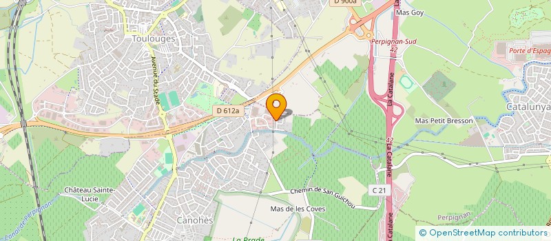 localisation de l'entreprise MACFUSION  CANOHES