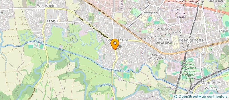 localisation de l'entreprise MACH 2  ECKBOLSHEIM