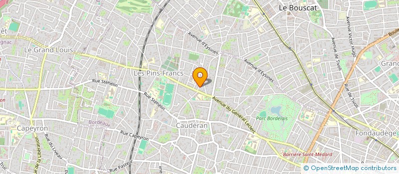 localisation de l'entreprise MACH 2  BORDEAUX