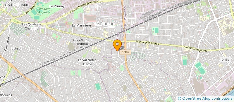 localisation de l'entreprise MACH à BEZONS