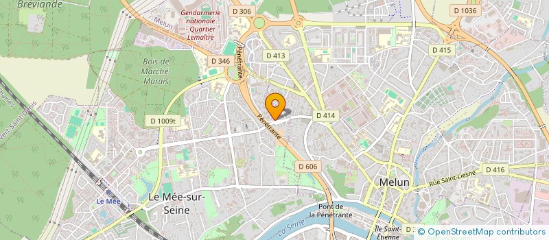localisation de l'entreprise MACH 6 à LE MEE-SUR-SEINE
