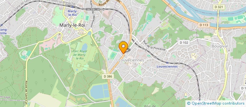localisation de l'entreprise MACH'DEAL à LOUVECIENNES
