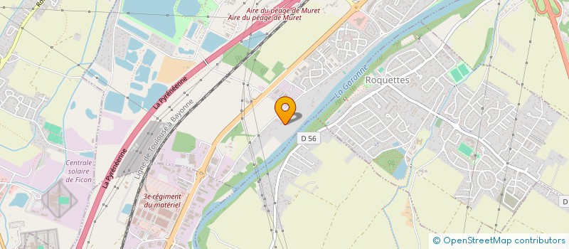 localisation de l'entreprise MACH II IMMO  ROQUES