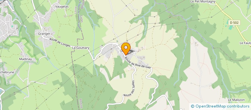 localisation de l'entreprise MACH'INVEST  LONGES