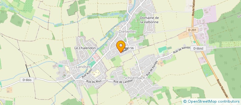 localisation de l'entreprise MACH-XTWO  DIETWILLER