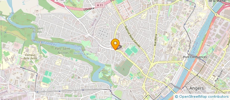localisation de l'entreprise MACH49 à ANGERS