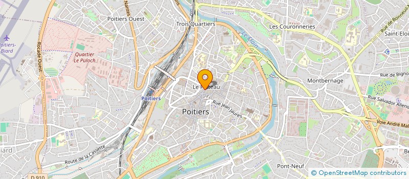 localisation de l'entreprise MACH4L à POITIERS