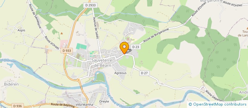 localisation de l'entreprise MACH64  SAUVETERRE-DE-BEARN