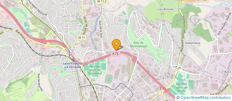 localisation de l'entreprise MACHA  SAINT-ETIENNE