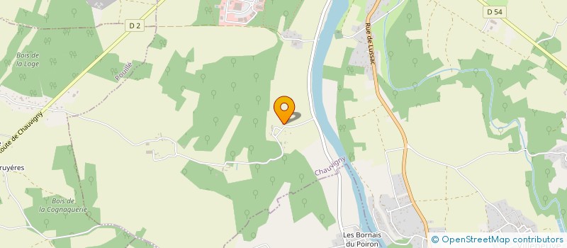 localisation de l'entreprise MACHA à CHAUVIGNY
