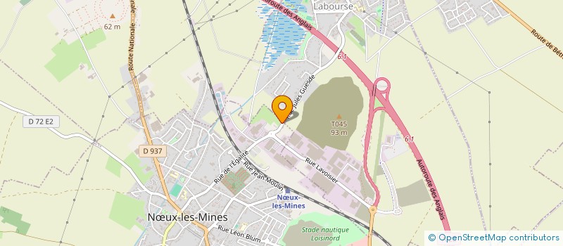 localisation de l'entreprise MACHA à NŒUX-LES-MINES