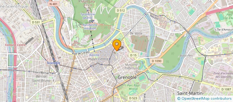 localisation de l'entreprise MACHA à GRENOBLE