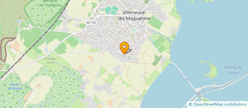 localisation de l'entreprise MACHA  VILLENEUVE-LES-MAGUELONE