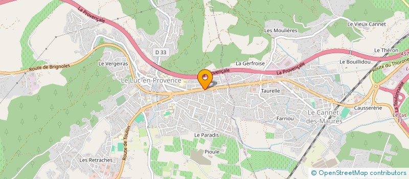 localisation de l'entreprise MACHA  LE LUC