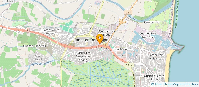 localisation de l'entreprise MACHA  CANET-EN-ROUSSILLON