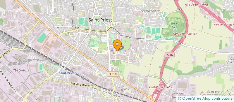 localisation de l'entreprise MACHA  SAINT-PRIEST