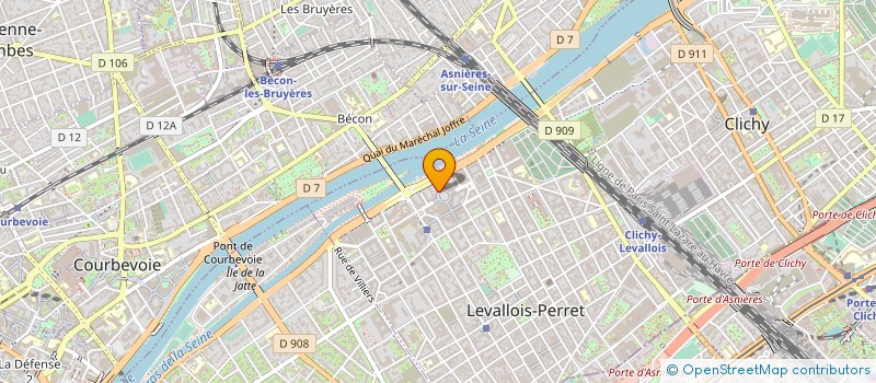 localisation de l'entreprise MACHA CONSEIL IMMOBILIER à LEVALLOIS-PERRET